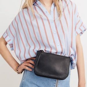 Madewell The Simple Pouch Belt Bag blk M Fannypack
